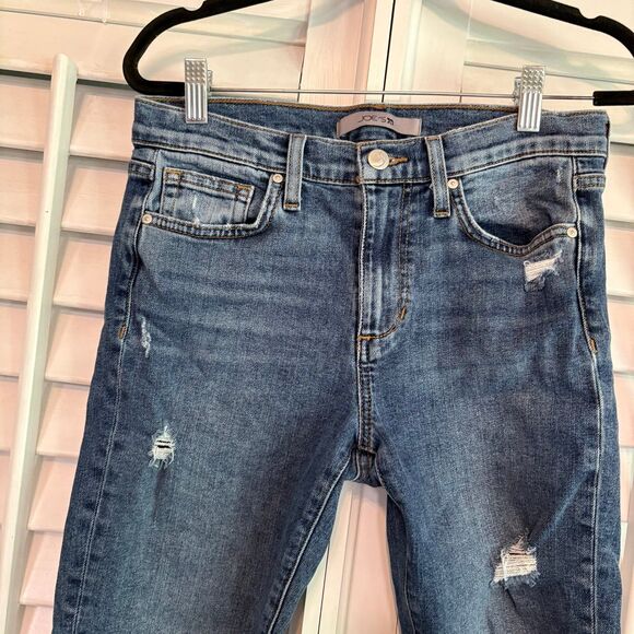 Joe's Jeans Dark Blue Cropped Denim - Picture 3 of 8